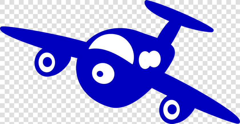 Plano  Azul  Frente  Dibujos Animados  Mosca   Clip Art  HD Png DownloadTransparent PNG