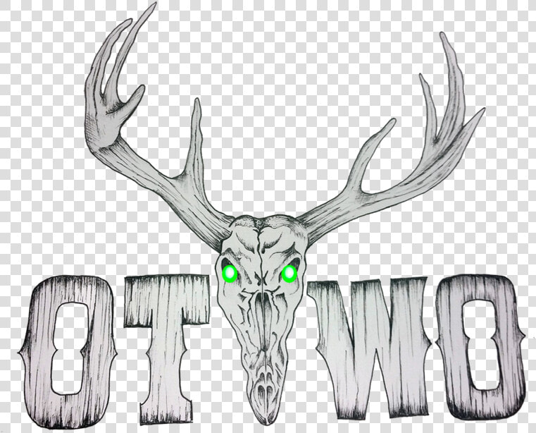 Transparent Whitetail Deer Png   Sketch  Png DownloadTransparent PNG