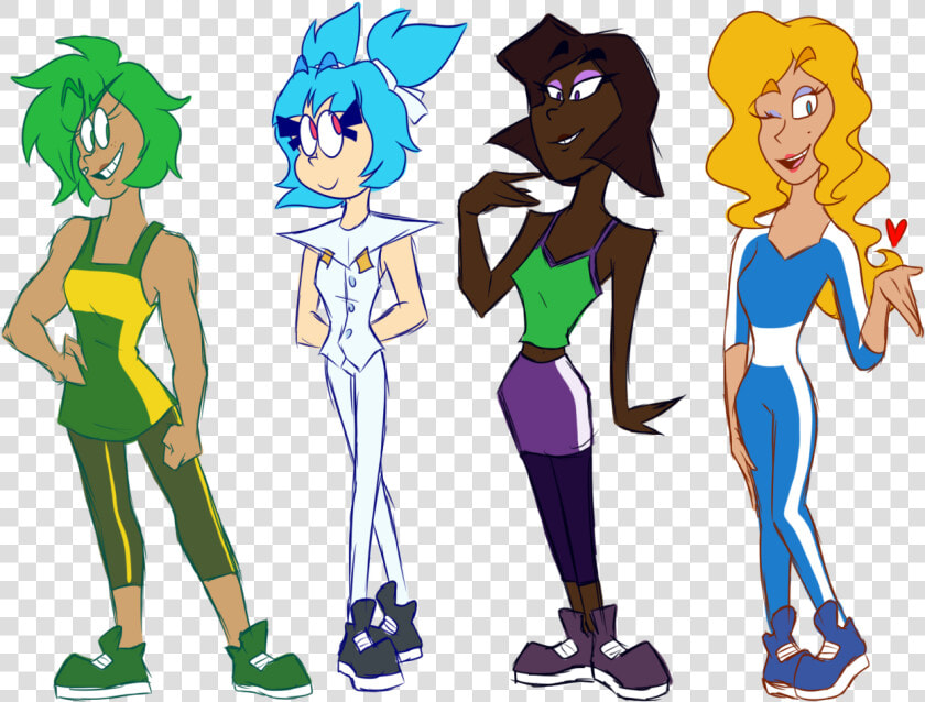 Finally Went And Drew My Finalized Human Designs For   Liz Crash Bandicoot  HD Png DownloadTransparent PNG