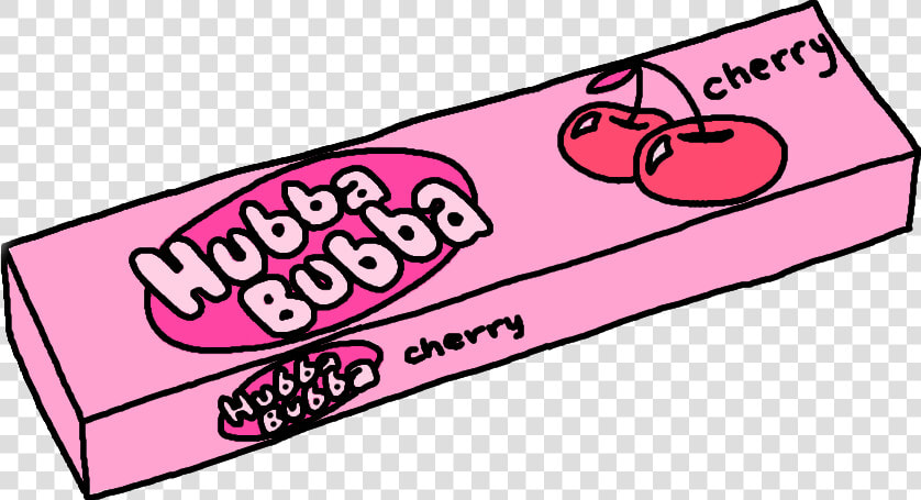  hubbabubba  cherry  flavour  bubblegum  gum  pink   Aesthetic Pink Tumblr Transparent  HD Png DownloadTransparent PNG