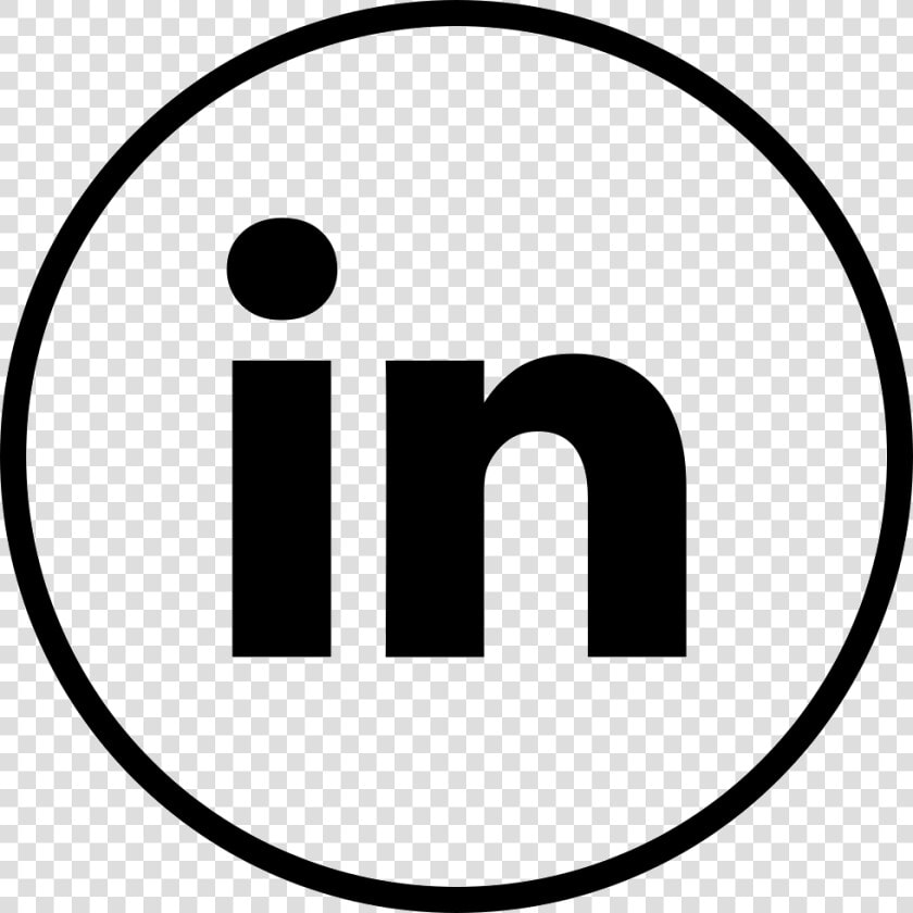 Font Linkedin White   Black And White Linkedin Logo Free  HD Png DownloadTransparent PNG