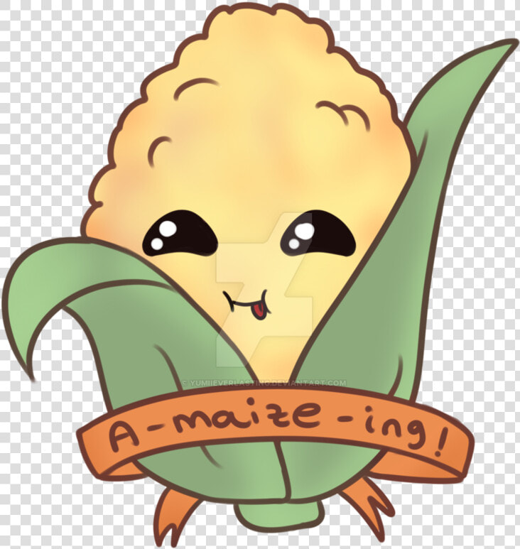 Transparent Corn Clip Art   Animated Cute Corn  HD Png DownloadTransparent PNG