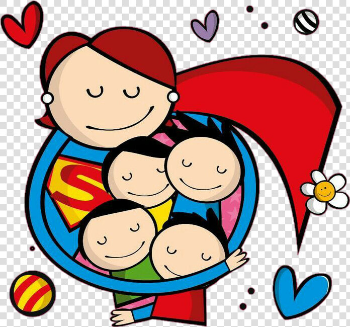 Mom Mother Supermom Supermamae Supergirl Kids Crianças   Clipart Dia Das Mães  HD Png DownloadTransparent PNG