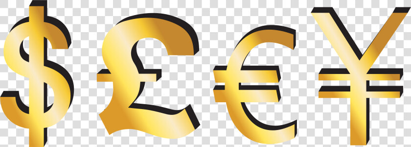 Dollar Pound Euro Yen Signs Png Clipart   Pound Euro To Dollar  Transparent PngTransparent PNG