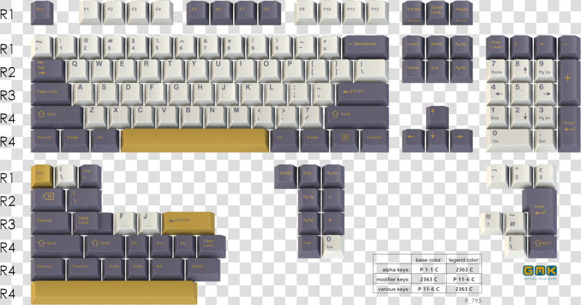 Gmk Hyperfuse Origins Keycaps  HD Png DownloadTransparent PNG