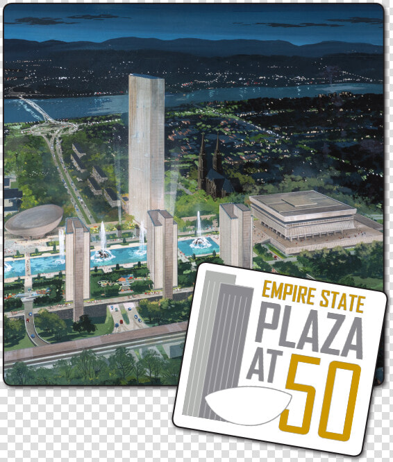 Empire State Plaza Renderings  HD Png DownloadTransparent PNG