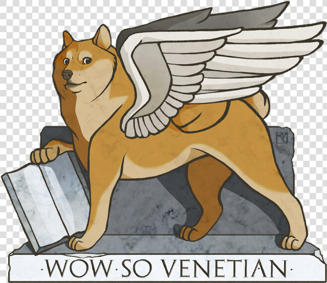 So Venetian Venice Shiba Inu Dog Like Mammal Mammal   Doge Venice Meme  HD Png DownloadTransparent PNG