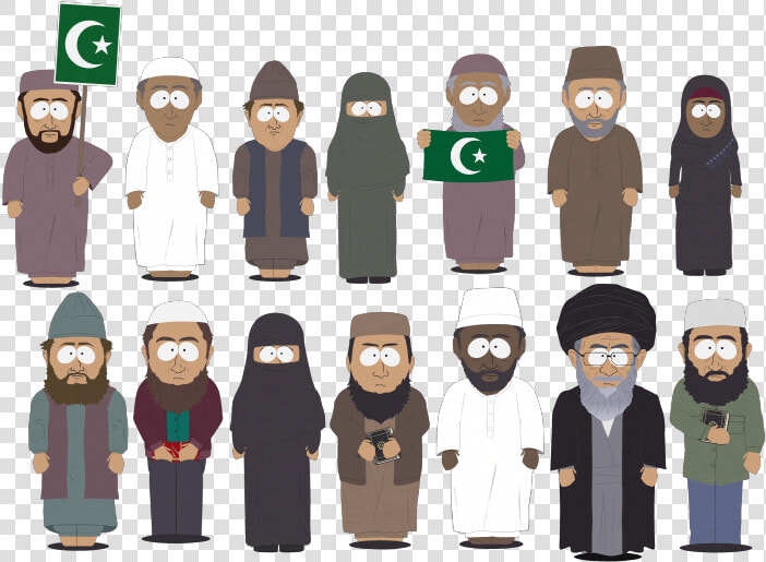 Official South Park Studios Wiki   Muslims Png  Transparent PngTransparent PNG