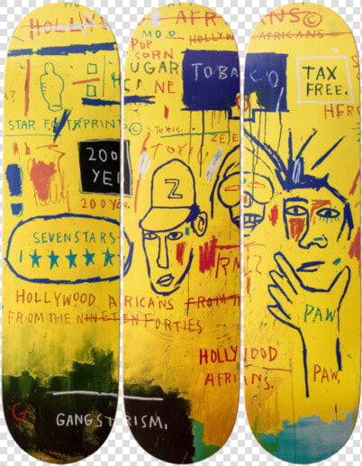 Jean Michel Basquiat Hollywood Africans 1983  HD Png DownloadTransparent PNG