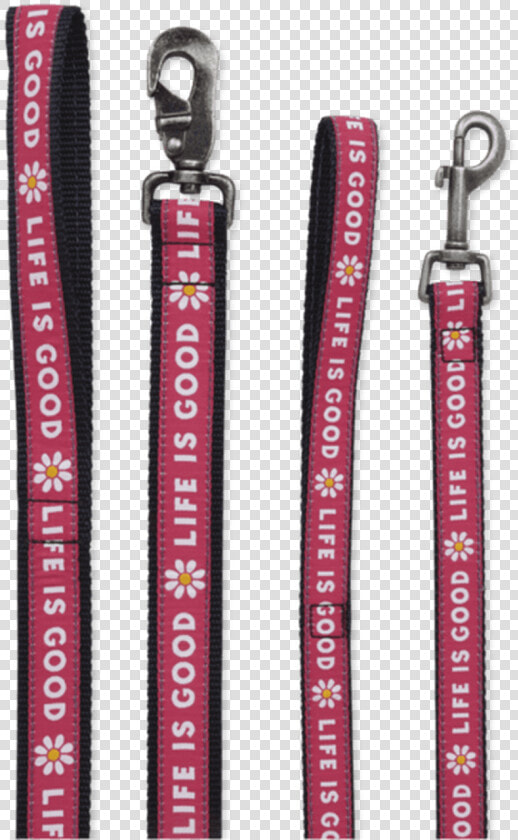 Life Is Good Nylon Daisy Dog Leash  HD Png DownloadTransparent PNG