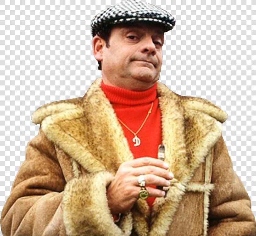 David Jason Transparent Background   Del Boy Sheepskin Coat  HD Png DownloadTransparent PNG