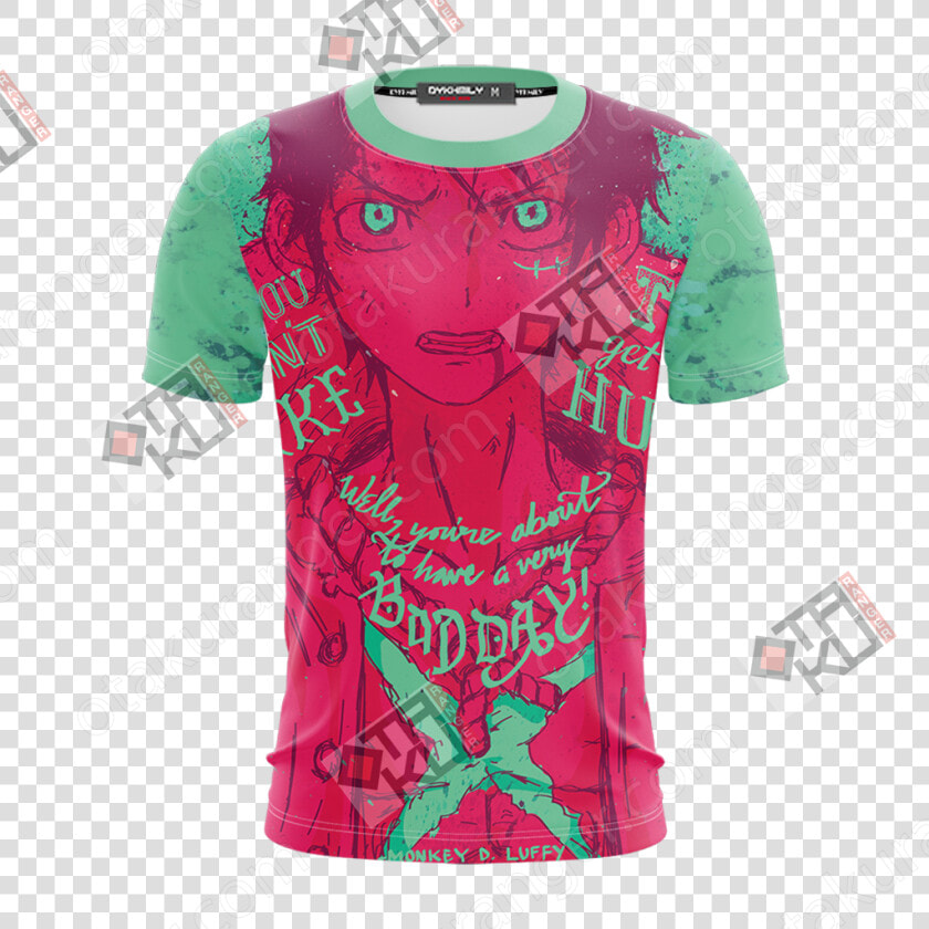 One Piece Luffy Unisex 3d T shirt   Evangelion Asuka T Shirt  HD Png DownloadTransparent PNG