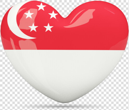 Download Flag Icon Of Singapore At Png Format   Singapore Flag Heart  Transparent PngTransparent PNG