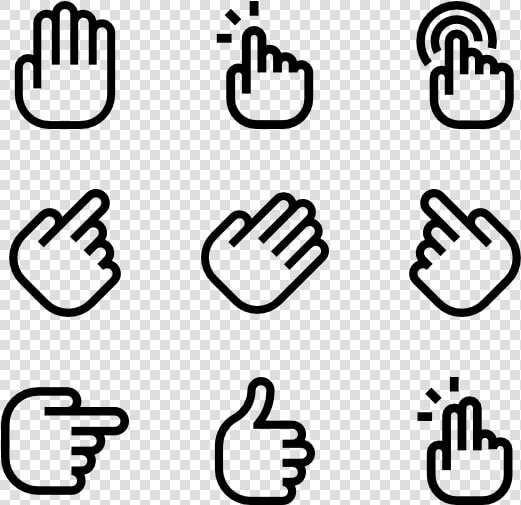 Hands And Gestures   Christmas Icons Vector Png  Transparent PngTransparent PNG