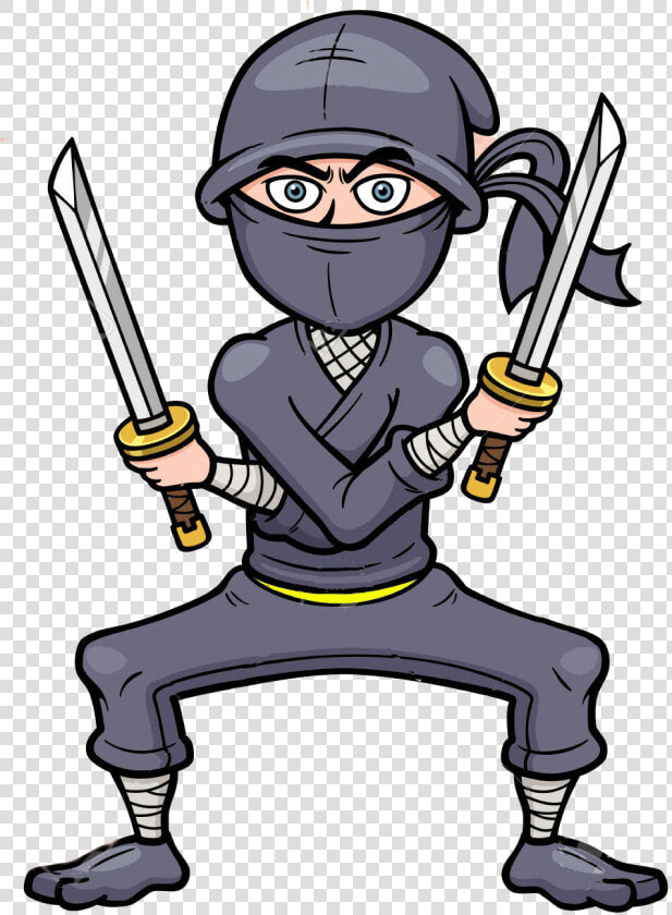 Ninja Clipart Belt   Desenho De Ninja Lutador  HD Png DownloadTransparent PNG