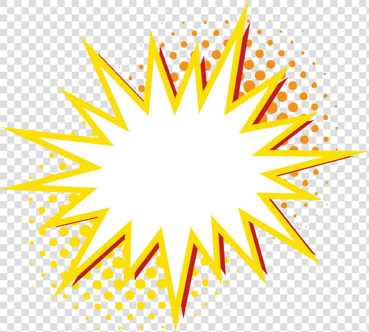 Explosion Balloon Speech Effect Element Download Hq   Hq Effect  HD Png DownloadTransparent PNG