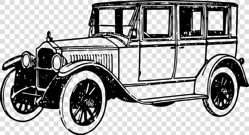 Vintage Car Photo Drawing   Vintage Car Clip Art  HD Png DownloadTransparent PNG