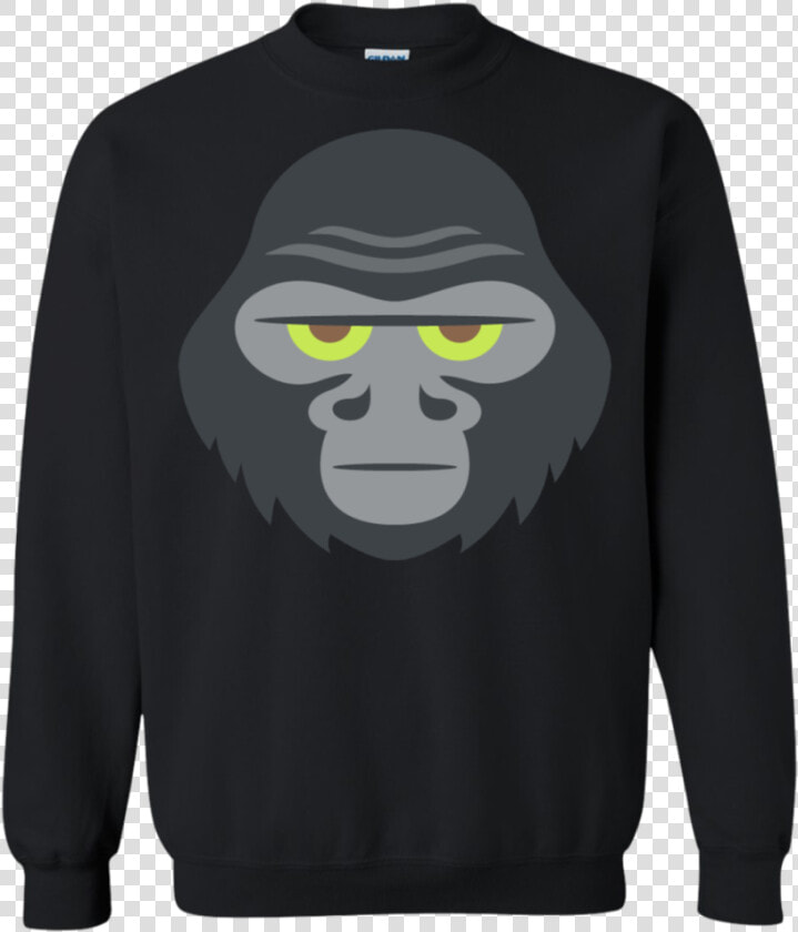 Gorilla Face Emoji Sweatshirt   Queen Band Sweater  HD Png DownloadTransparent PNG