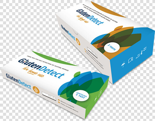 Glutendetect Packaging   Gluten Detect Home Test  HD Png DownloadTransparent PNG