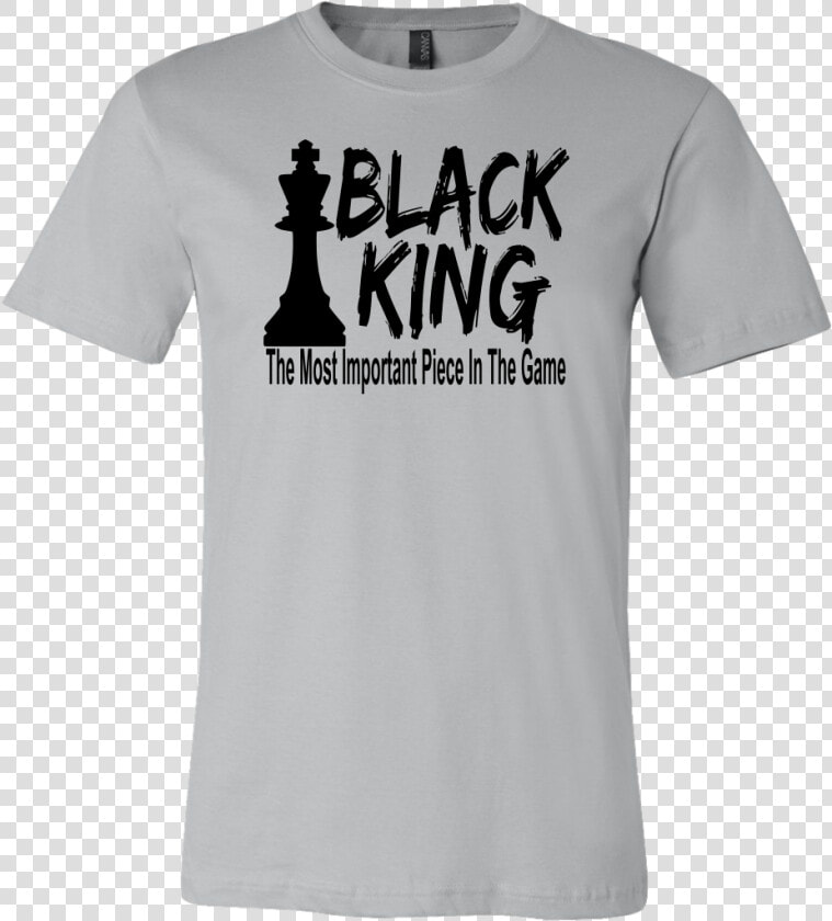 Black King Chess Piece Unisex T shirts   Active Shirt  HD Png DownloadTransparent PNG