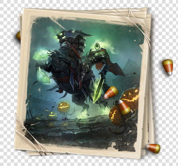 The Headless Horsemanwith His Head   Headless Horseman Art  HD Png DownloadTransparent PNG