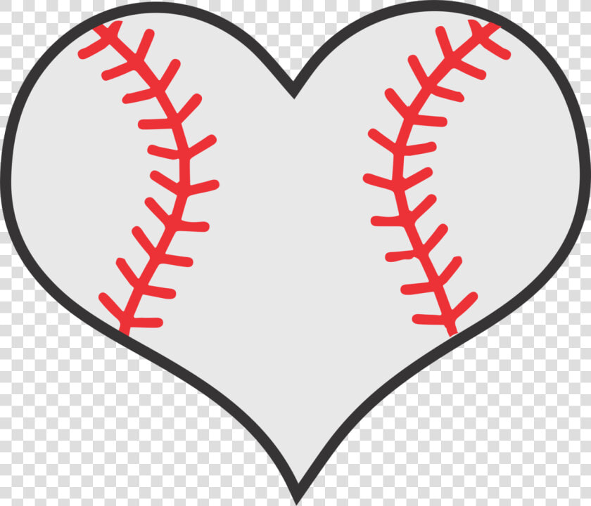 Baseball Heart Png Graphic Freeuse Download   Baseball Heart Svg Free  Transparent PngTransparent PNG