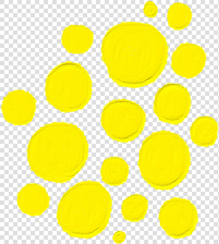  dots  yellow  watercolor  oilpainting  brushstrokes   Circle  HD Png DownloadTransparent PNG