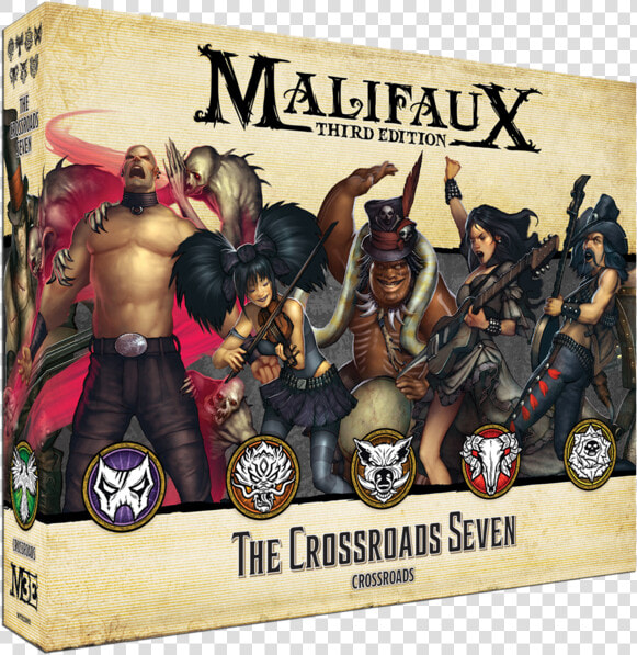 Crossroads Seven   Malifaux 3e The Crossroads Seven  HD Png DownloadTransparent PNG