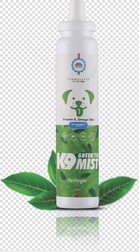 Green Tea K9 Mist Title Green Tea K9 Mist   Plastic Bottle  HD Png DownloadTransparent PNG