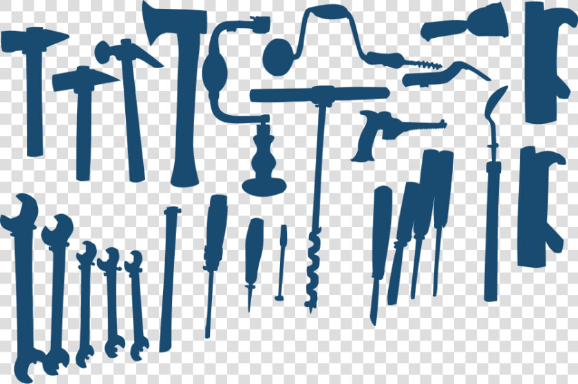 Tools On The Wall Clipart   Transparent Tools Vector Png  Png DownloadTransparent PNG