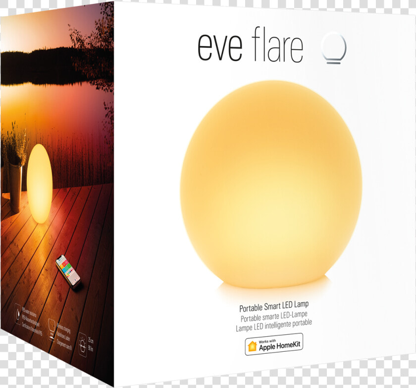 Elgato eve Led Garden Light Flare Built in Led Rgbw  HD Png DownloadTransparent PNG