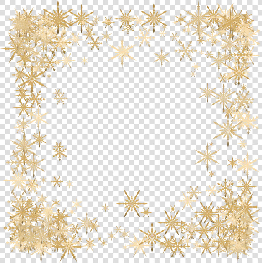 Vector Beautiful Snowflake Border Png Download   Vector Clipart Snowflake Border  Transparent PngTransparent PNG