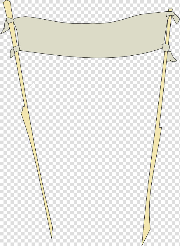 Banner On Poles  HD Png DownloadTransparent PNG