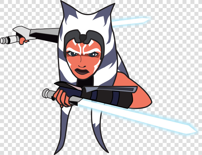 Ahsokatano Blueglow   Lightsaber  HD Png DownloadTransparent PNG