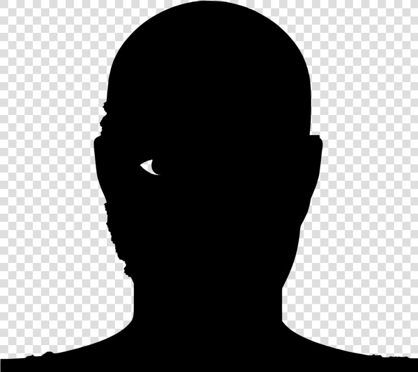 Silhouette Tete Homme Chauve  HD Png DownloadTransparent PNG