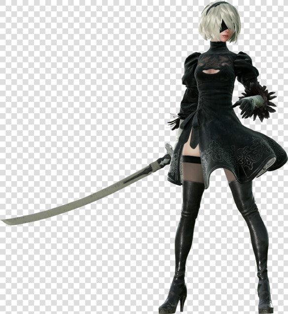 Nier Automata 2b Concept Art  HD Png DownloadTransparent PNG