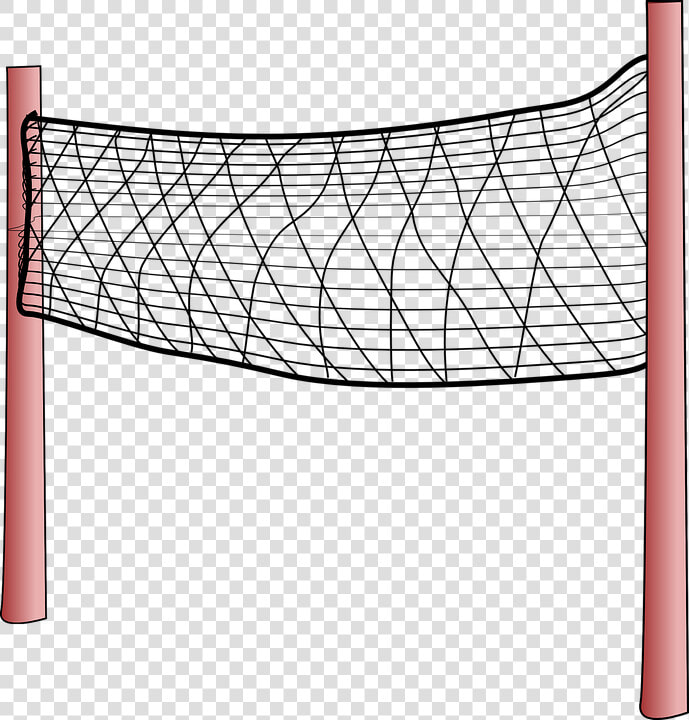 Volleyball  Net  Red  Beach  Sports  Game  Competition   Net Clipart  HD Png DownloadTransparent PNG