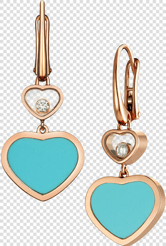 Happy Hearts 837482 5410   Chopard Earrings  HD Png DownloadTransparent PNG