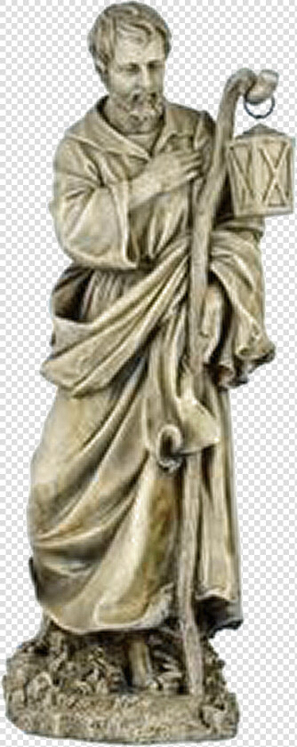 Transparent Manger Scene Png   St Joseph Statue Png  Png DownloadTransparent PNG