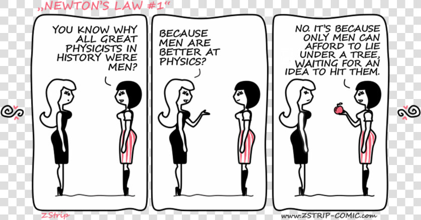 Woman Vs Man Comic Strip  HD Png DownloadTransparent PNG