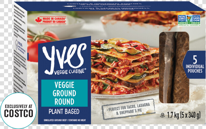 Meat Alternative Crumble Veggie Round Ground Yves  HD Png DownloadTransparent PNG