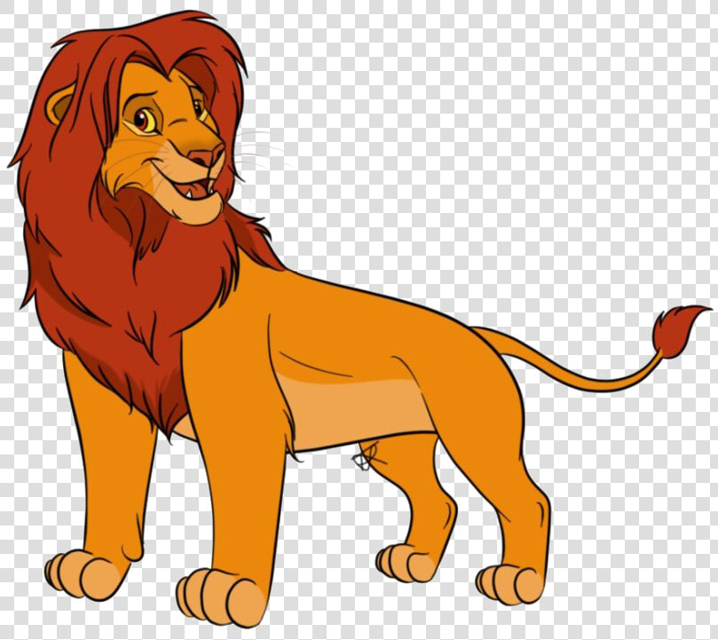 Simba Png   Cartoon Lion King Simba  Transparent PngTransparent PNG