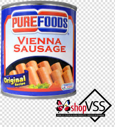 Purefoods Vienna Sausage 230g Id Cloud 755   Knackwurst  HD Png DownloadTransparent PNG