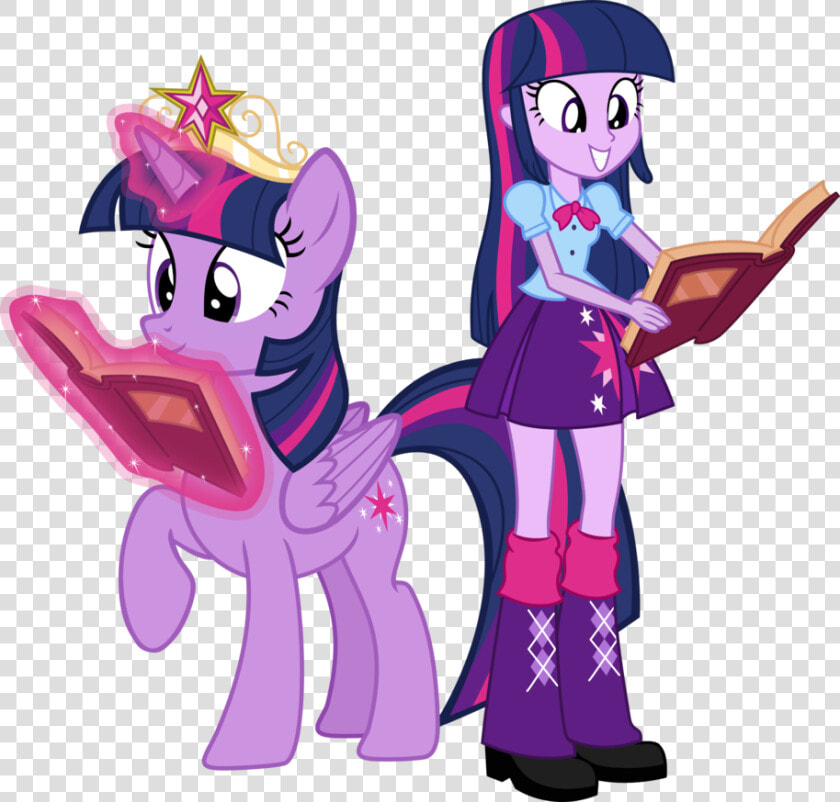 No Caption Provided   Twilight Sparkle And Twilight Sparkle  HD Png DownloadTransparent PNG