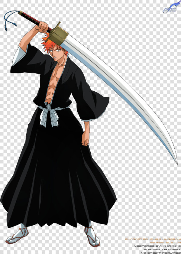 No Caption Provided   Ichigo Kurosaki First Zanpakuto  HD Png DownloadTransparent PNG