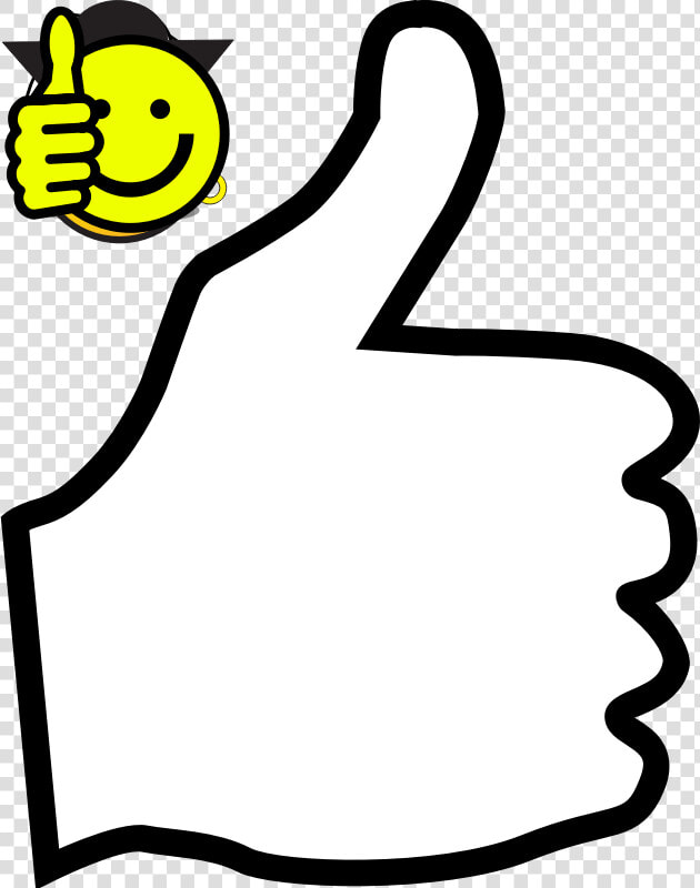 Thumbs Up Icon Outline   Transparent Thumbs Up White Png  Png DownloadTransparent PNG