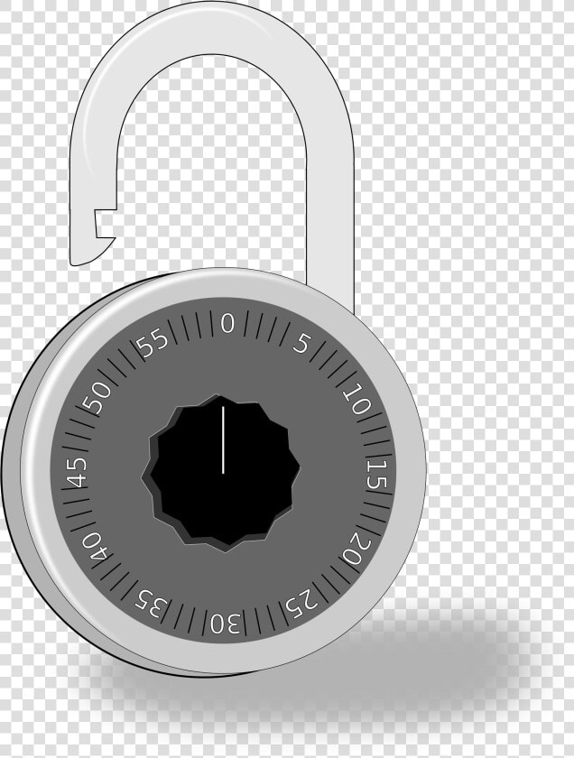 Transparent Lock Clipart   Combination Lock Clipart  HD Png DownloadTransparent PNG