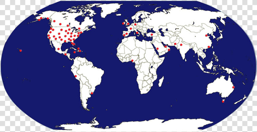 Kemco Systems  Inc   World Map With Canada Highlighted  HD Png DownloadTransparent PNG