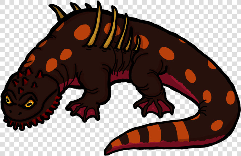 Also Have A Salamander Kaiju Without The Obscuring   Giant Salamander Kaiju  HD Png DownloadTransparent PNG