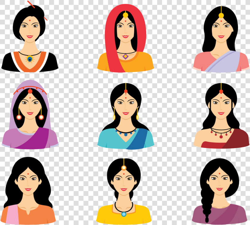 Traditional Indian Family Clipart For Kids   Indian Lady Farmer Clipart  HD Png DownloadTransparent PNG